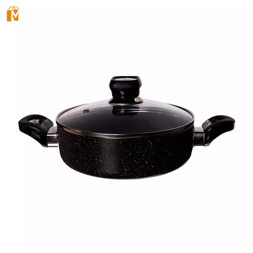 تابه دو دسته دورو گرانیت سایز 24
